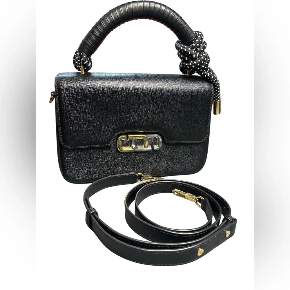 The Marc Jacobs J Link Black Leather Shoulder Bag - Picture 1 of 14
